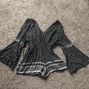 Long Sleeve Angie Romper